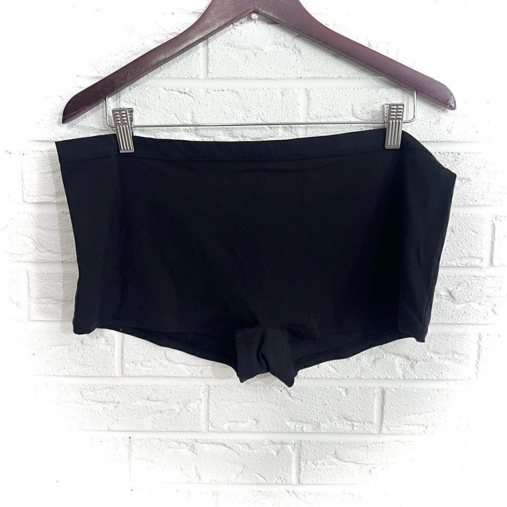 🚨4/$25 NWT Thirdlove Pima Cotton Black Boyshort Panty Size 1X 2X